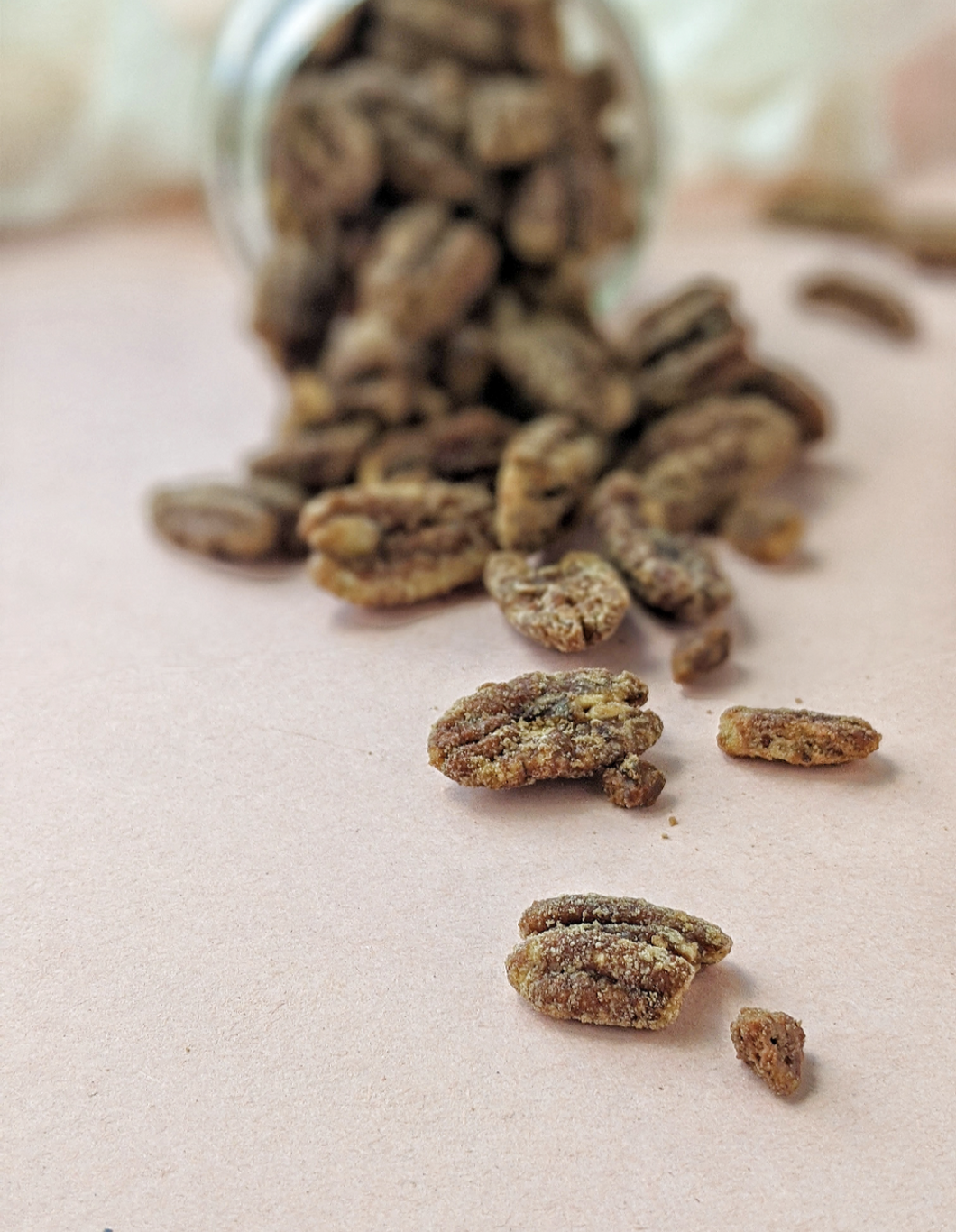 Maple Glazed Pecans